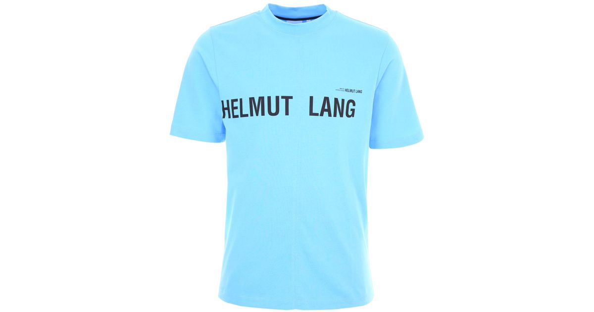Blue Helmut Lang T Shirt Cheap Sale, 55 