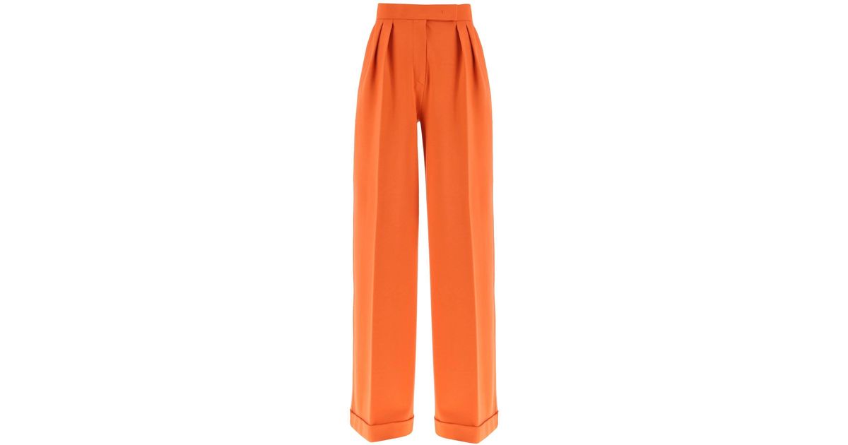 PUSHING LIMITS HIGH WAISTED WIDE LEG PANTS IN ORANGE – Gameday Couture |  SOHO