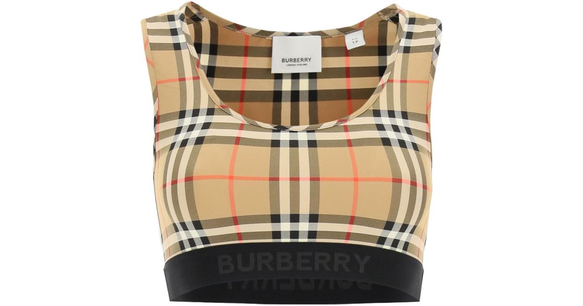 Burberry sales bandeau top
