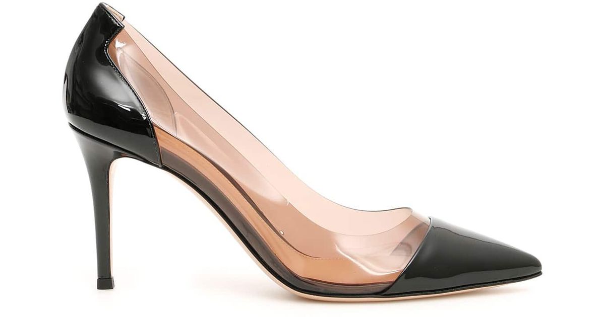 gianvito rossi plexi pumps 85