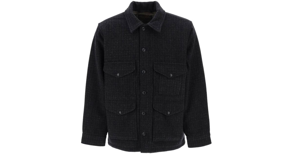 Filson mackinaw cruiser charcoal store