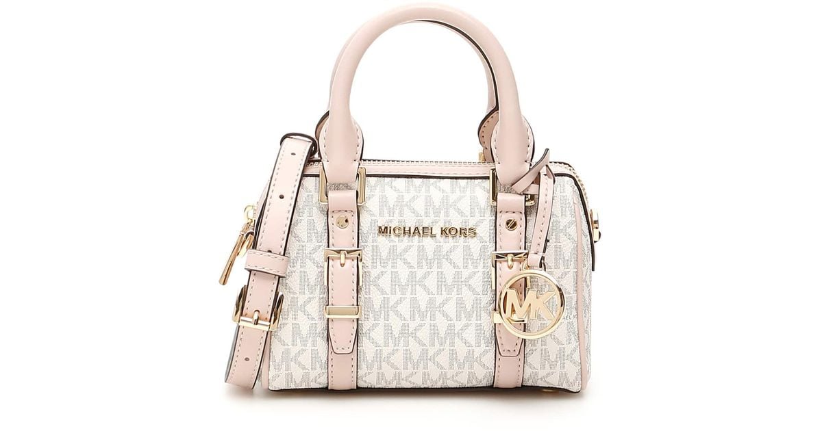 Buy Michael Kors Tan MK logo Tote Bag for Women Online | The Collective