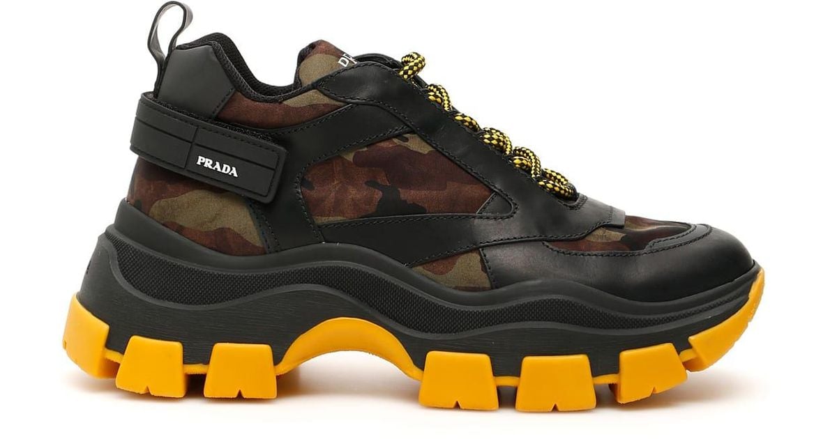 prada pegasus trainers