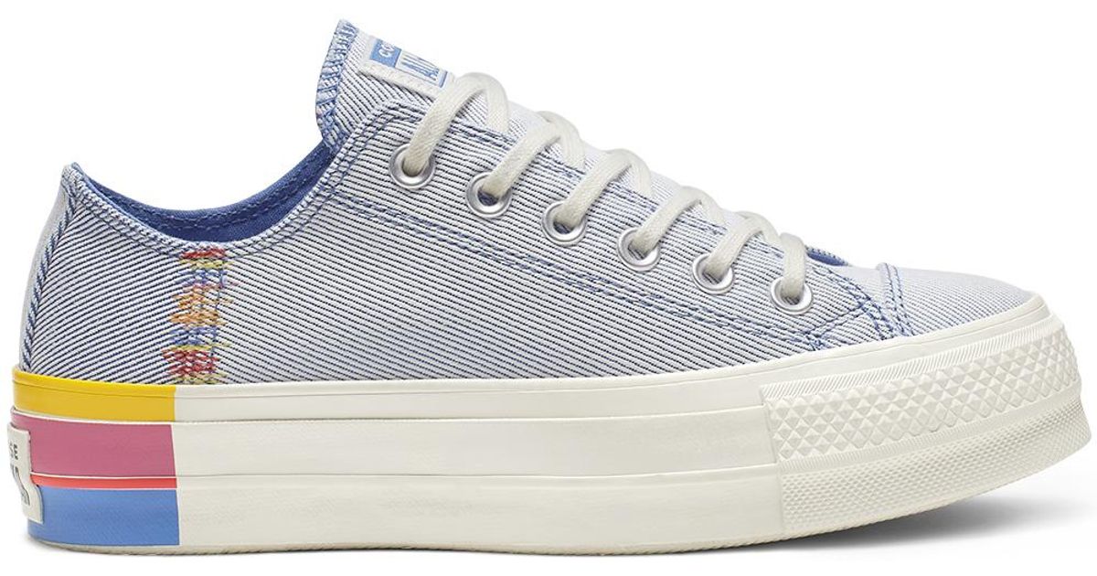 converse platform rainbow