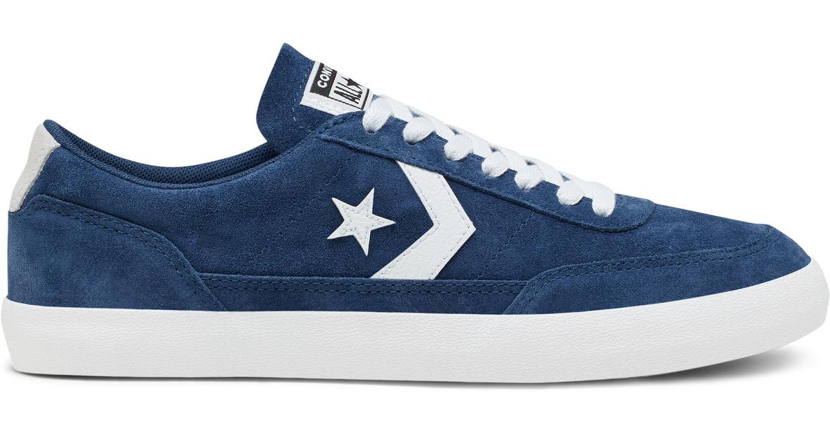 Converse Suede And Leather Net Star Classic in Blue for Men | Lyst