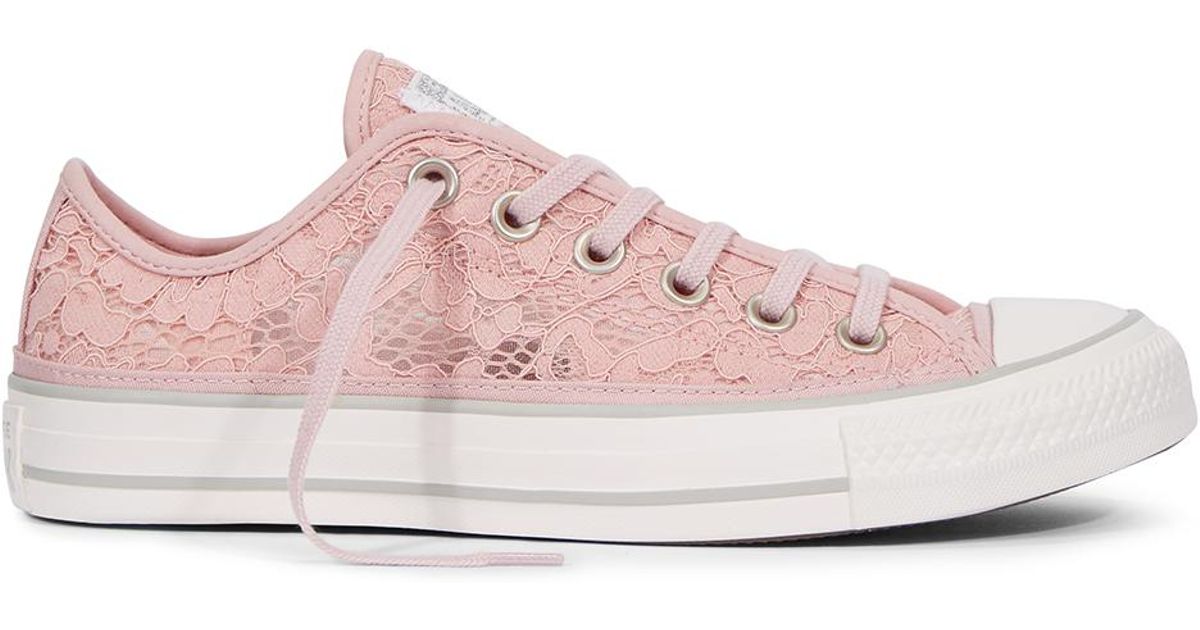 converse chuck taylor all star floral lace ox