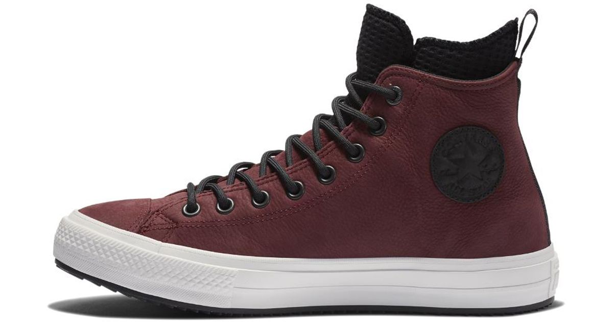 converse chuck taylor all star wp leather