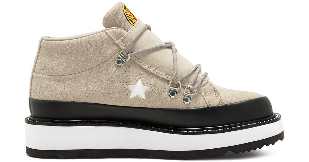 fleece lined converse boots