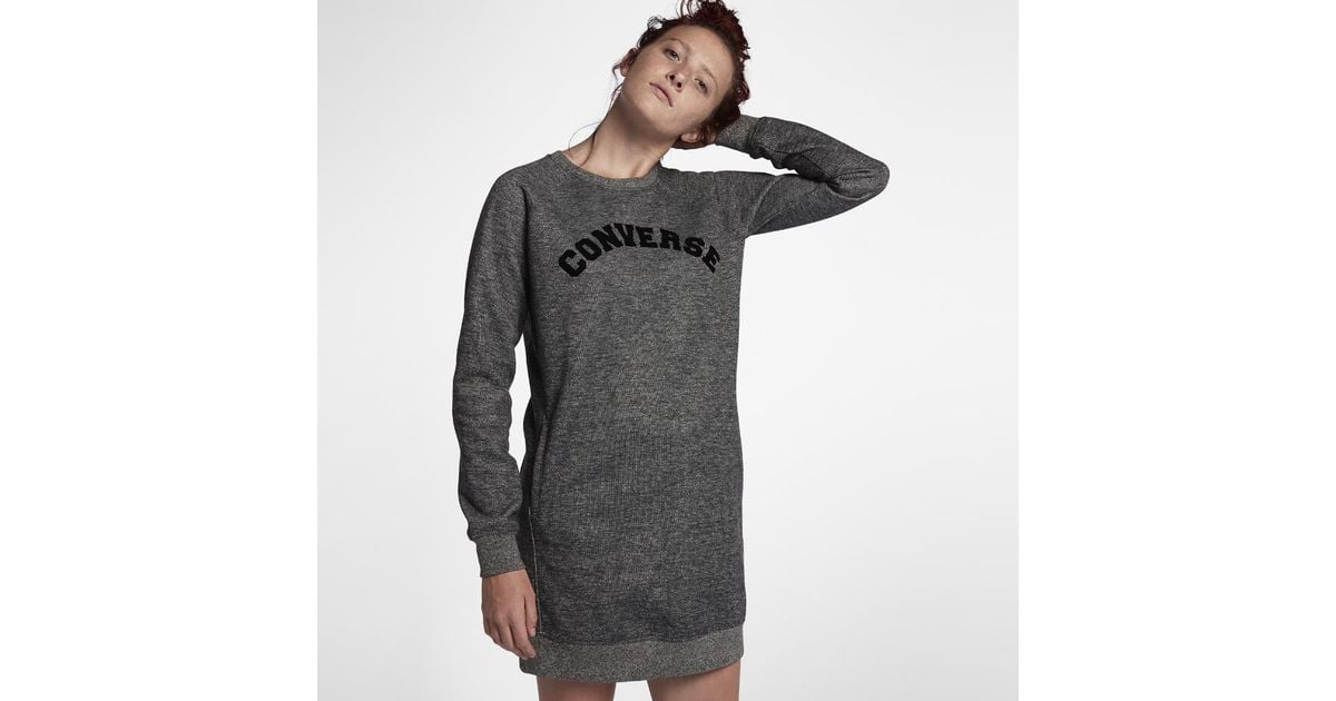converse sweatshirt dress