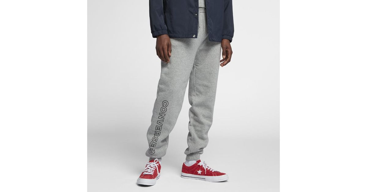 converse star chevron jogger