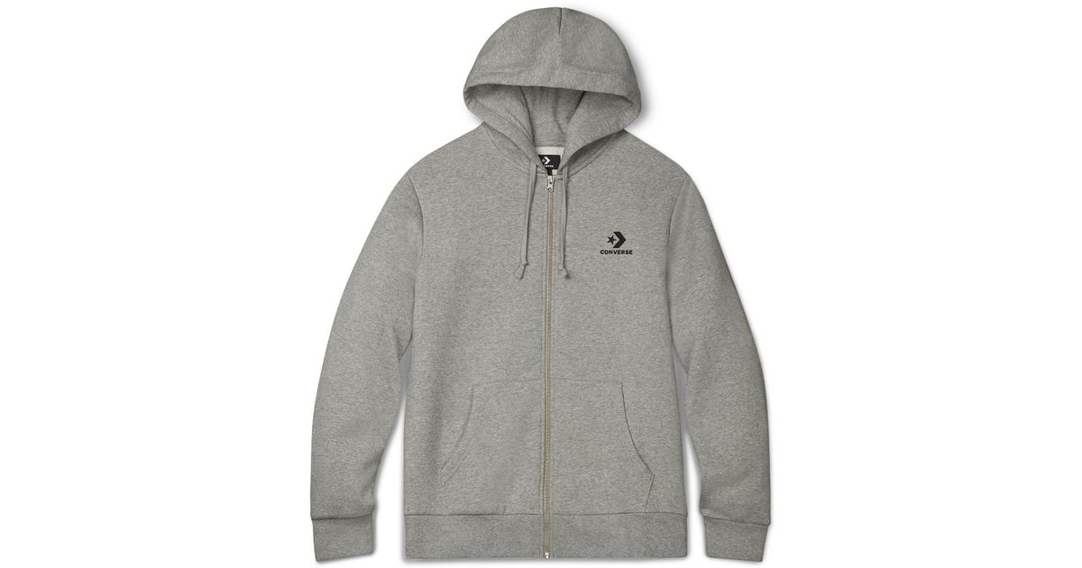 mens converse zip hoodie