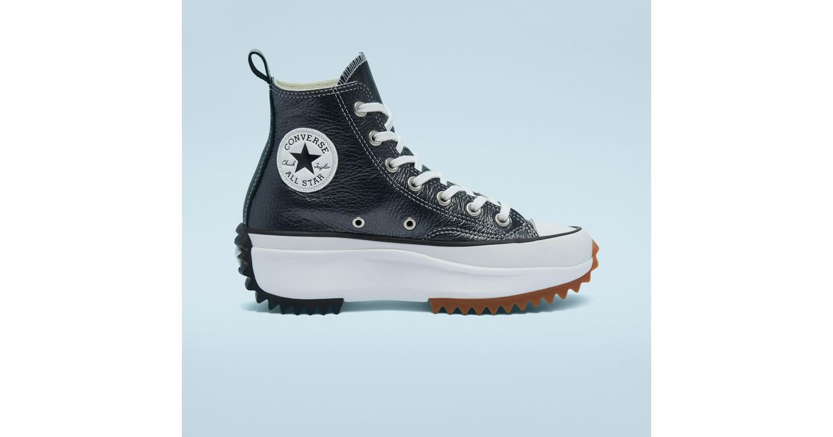Converse Run Star Hike Platform Metallic Classics in WeiÃ | Lyst DE