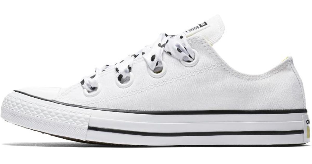 womens converse chuck taylor all star big eyelets lo sneaker