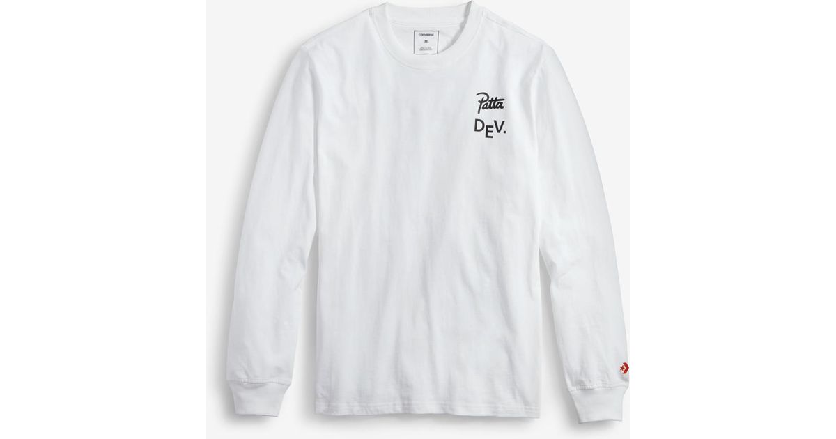 converse long sleeve top