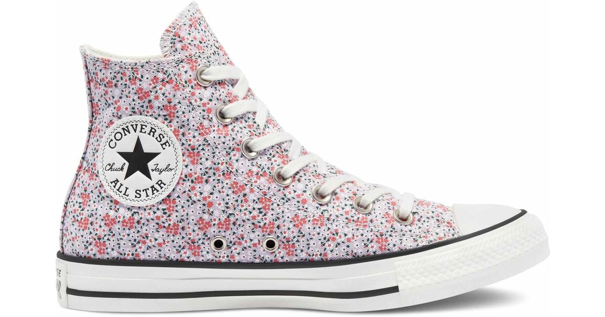 vintage floral converse platform