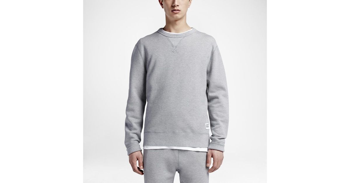 mens grey converse sweatshirt