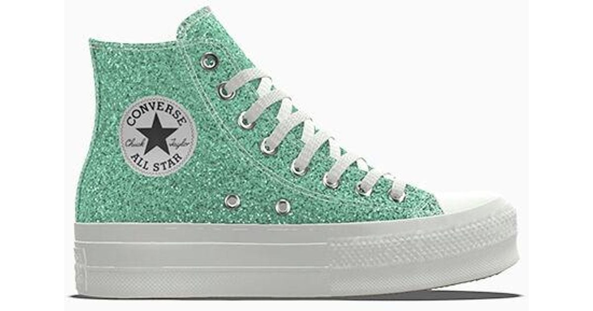 Converse Plateau Converse Chucks Mit Glitzer Converse Sneakers