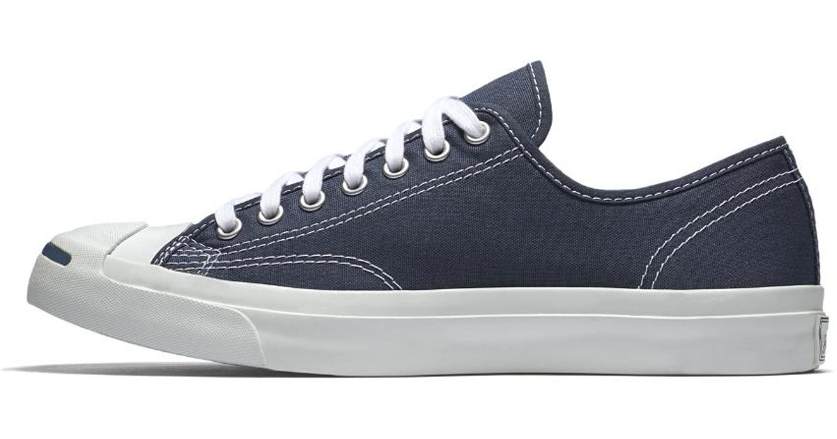 Converse Jack Purcell Classic Low Top Shoe in Blue for Men | Lyst