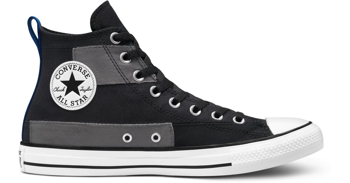 Converse Chuck Taylor All Star Desert Patchwork in Black Lyst