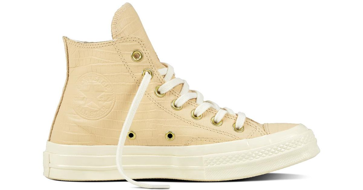converse reptile leather