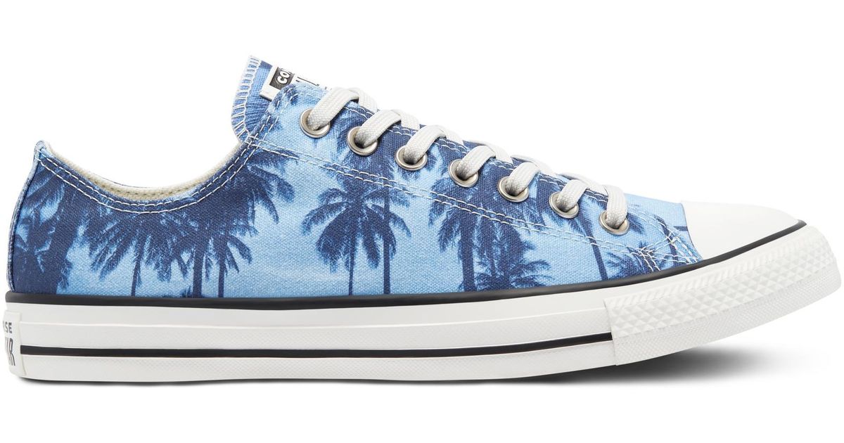 Converse Sunset Palms Chuck Taylor All Star in Blue | Lyst