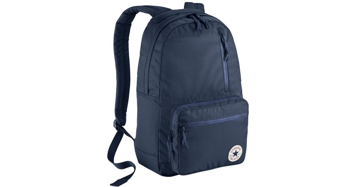 converse backpack blue