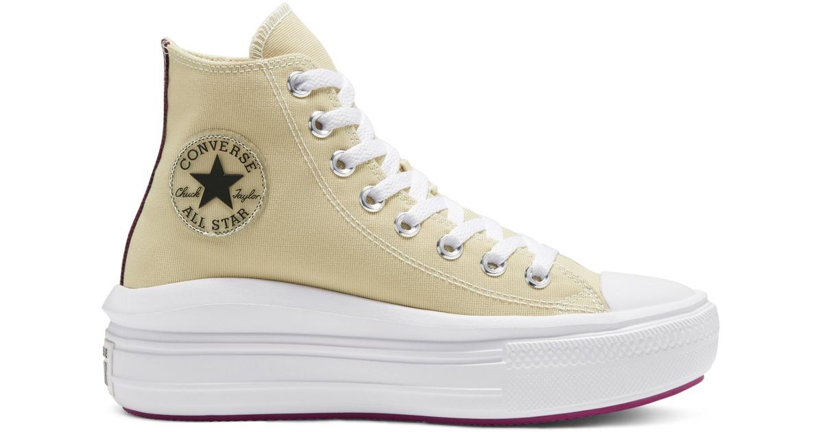 Converse Chuck Taylor All Star Move in Brown - Lyst Converse Chuck Taylor All Star Move in Brown - Lyst