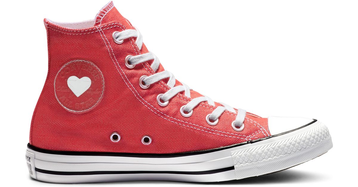 chuck taylor all star denim love high top