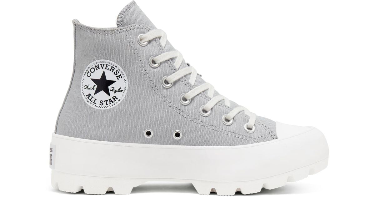 Converse Lugged Seasonal Color Chuck Taylor All Star in Grey (Gray) | Lyst