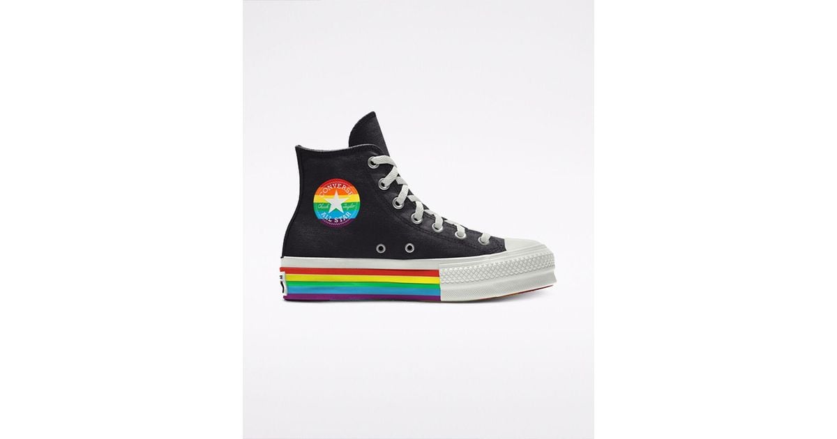 converse black pride shoes