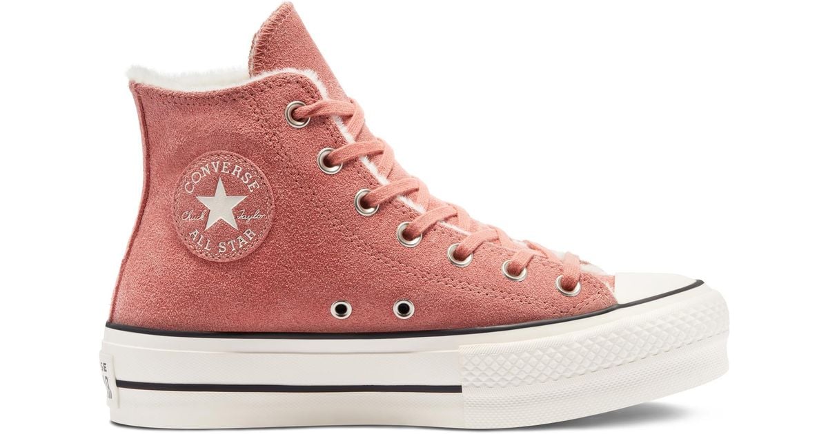 cozy club platform chuck taylor all star high top brown