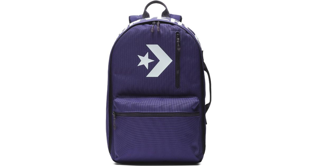 converse backpack purple 