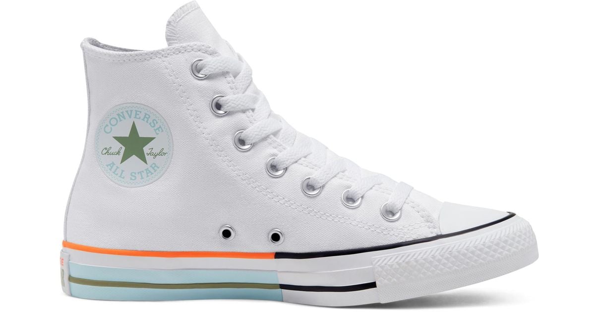 Converse Twisted Summer Chuck Taylor All Star in White - Lyst