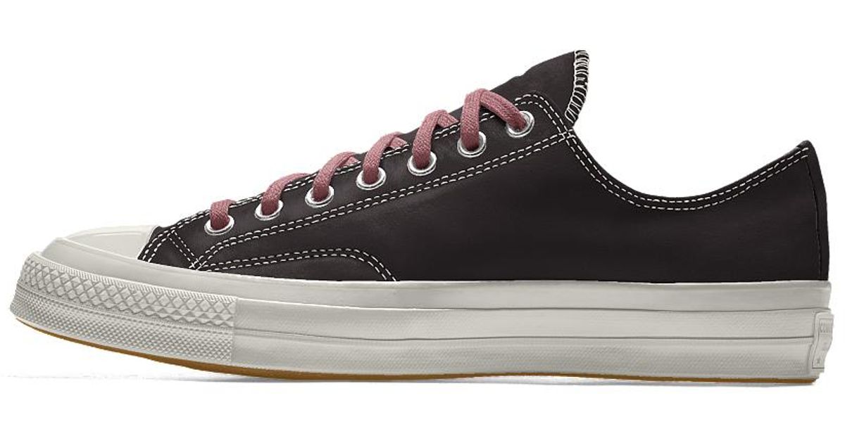custom chuck 70 leather low top