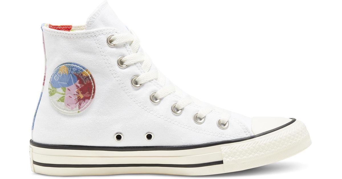 seasonal floral chuck taylor all star