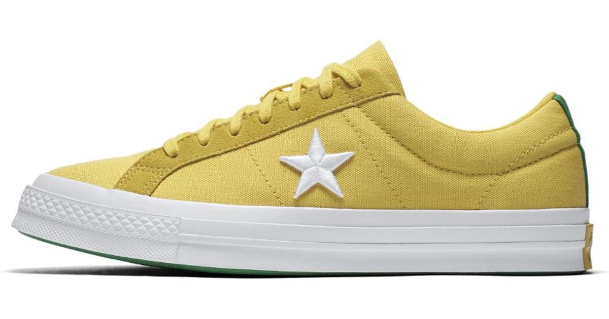 converse one star country pride canvas low top
