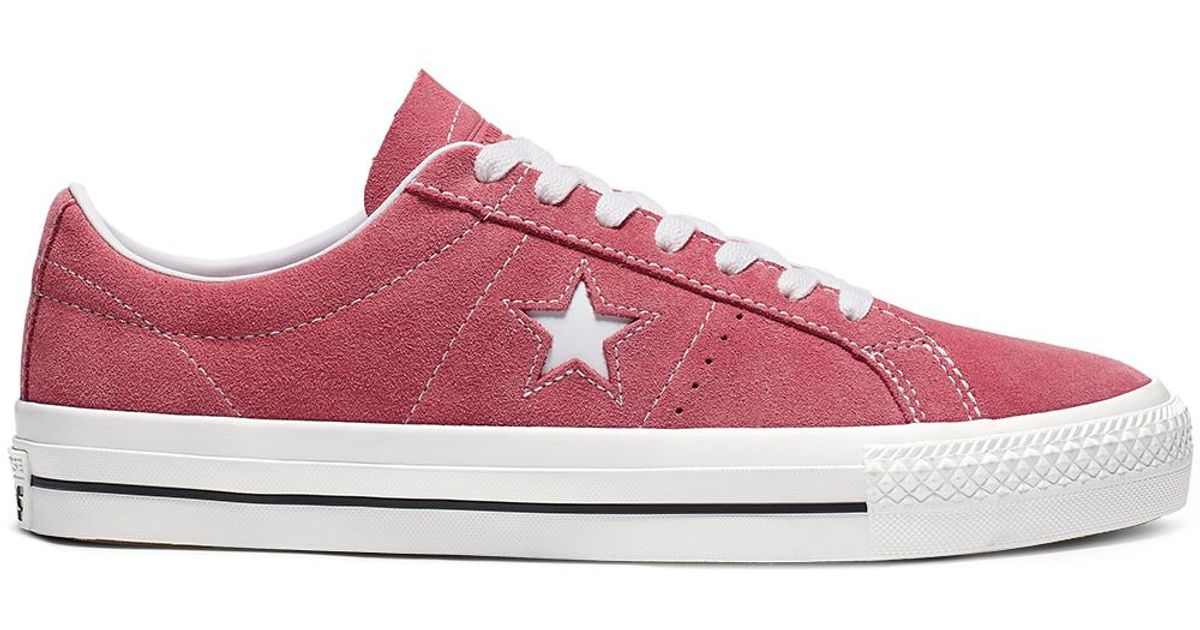 converse one star classic suede low top