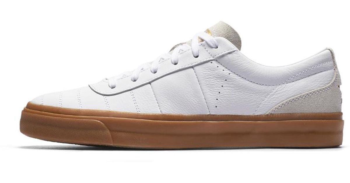 Converse Leather One Star Cc Premium Gum Low Top Shoe in White for Men ...