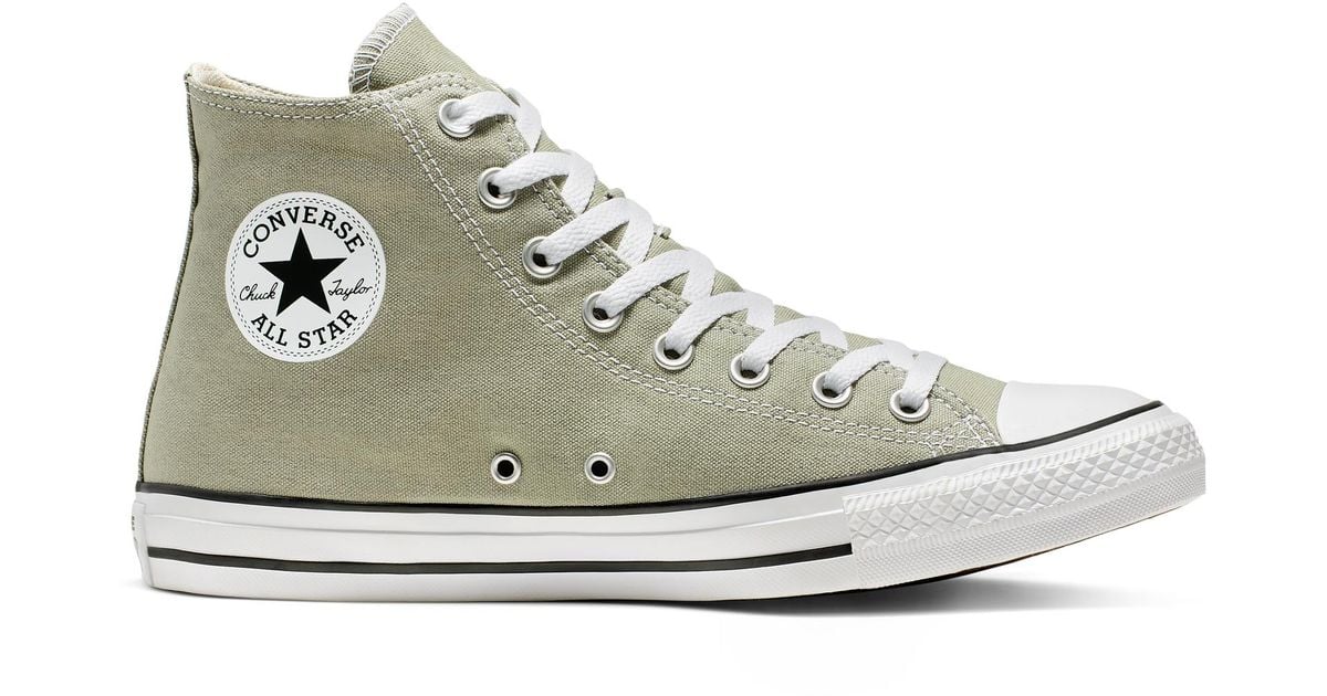 Converse Chuck Taylor All Star Seasonal Color High Top in Green for Men ...