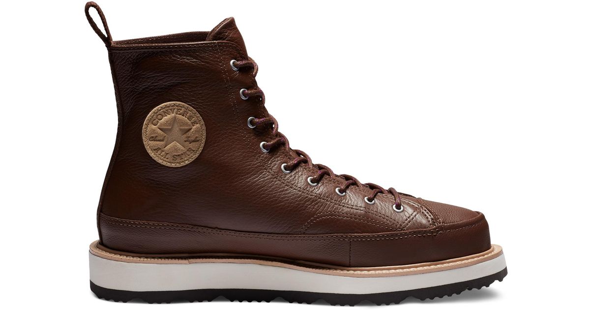 Converse Crafted Boot Chuck Taylor in Brown - Lyst