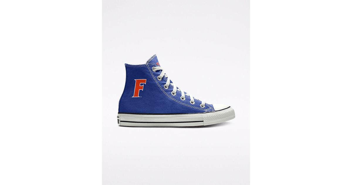 Converse Custom Chuck Taylor All Star University Of Florida Gators By You in Blue Lyst