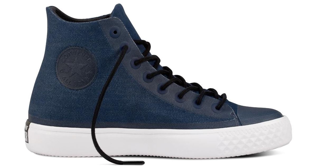 converse all star navy denim