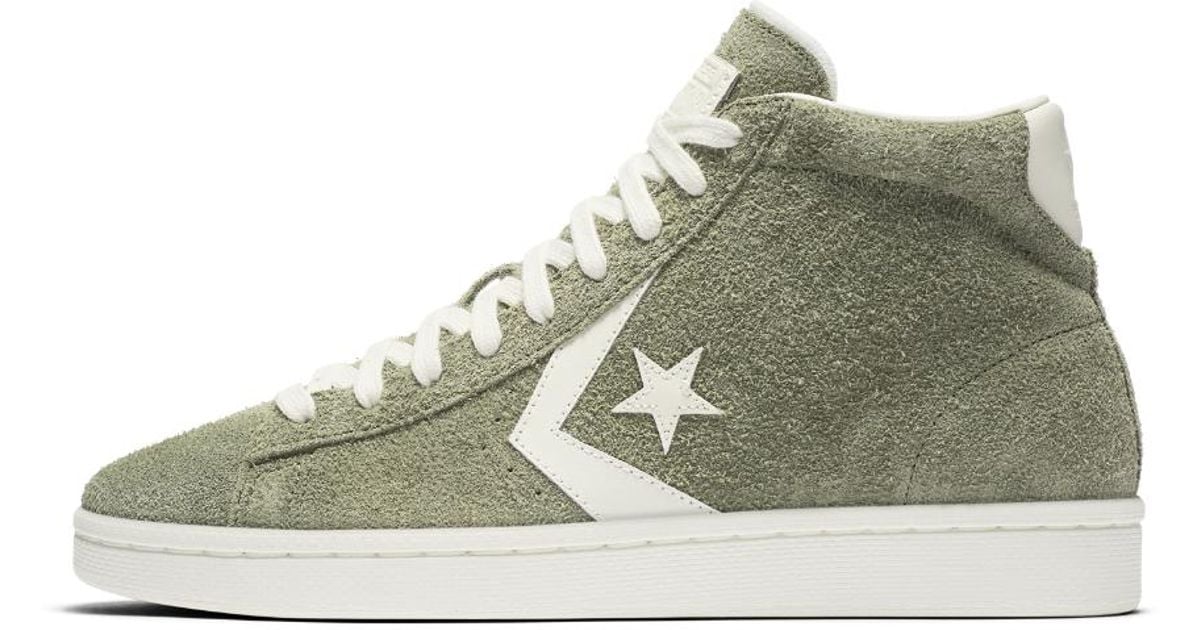 converse pro leather vintage suede