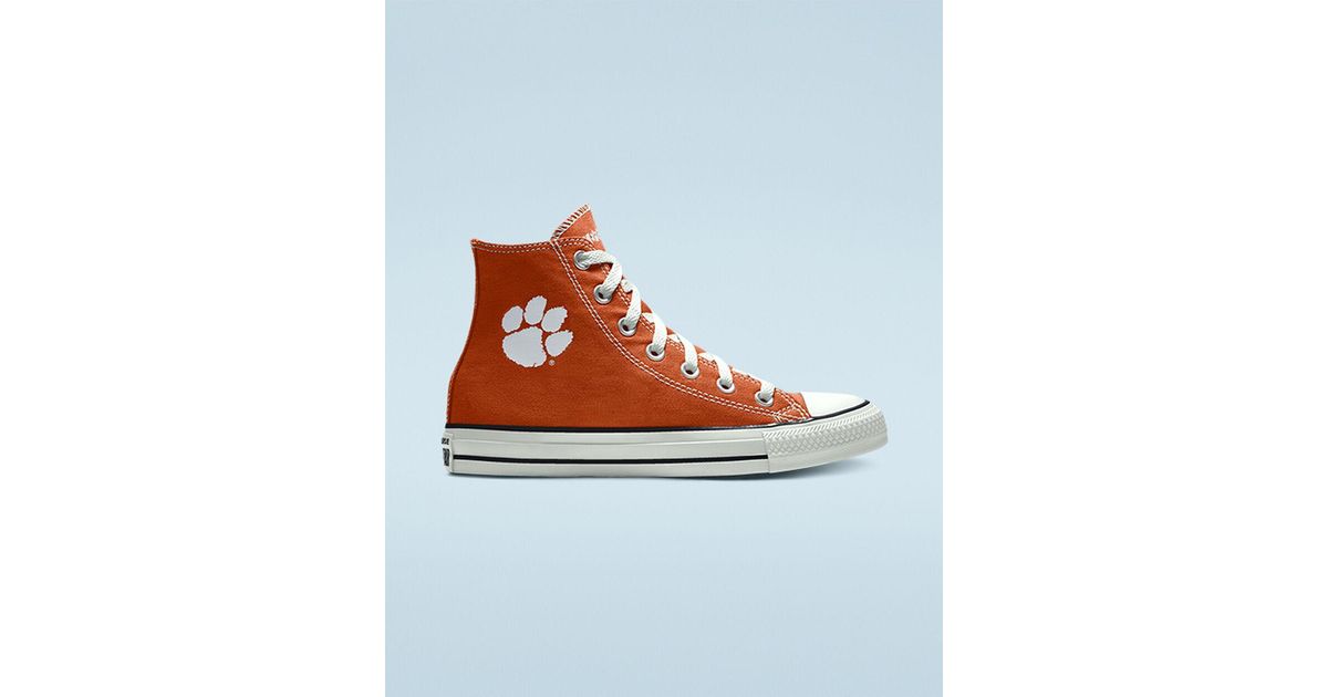 clemson tigers converse shoes