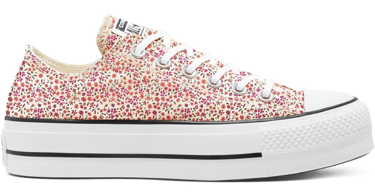 chuck taylor all star fall florals