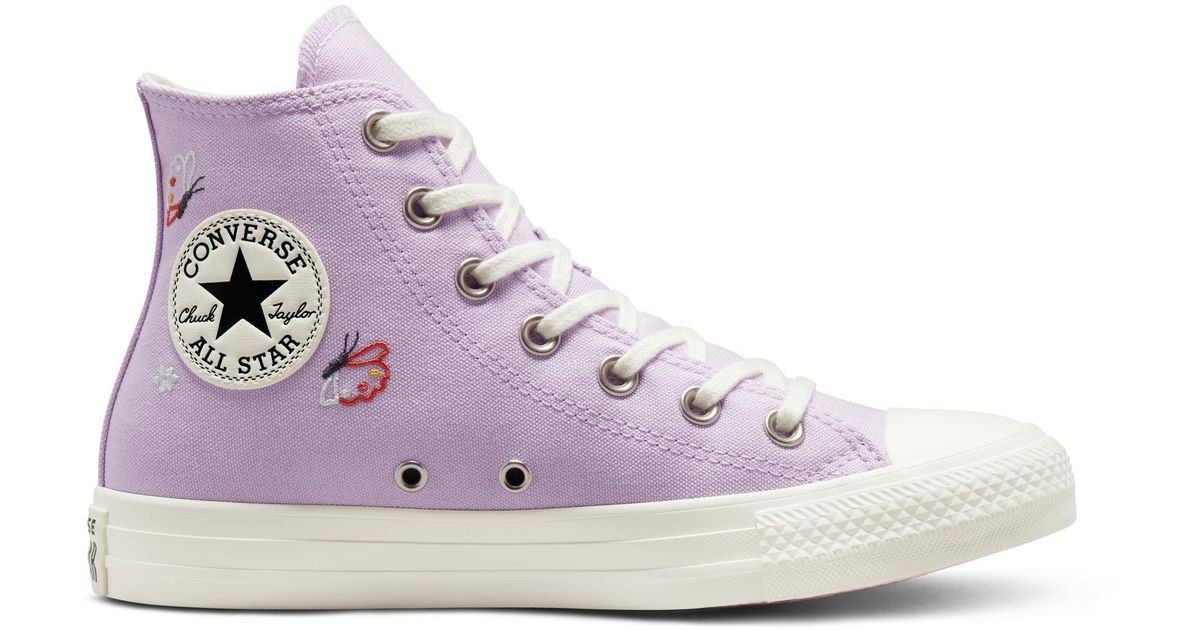 Converse Chuck Taylor All Star Butterfly Wings in Blue | Lyst