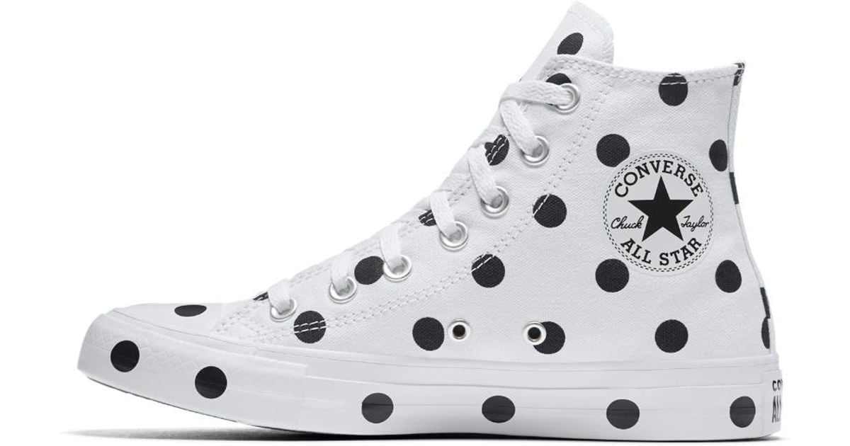 converse chuck taylor polka dot