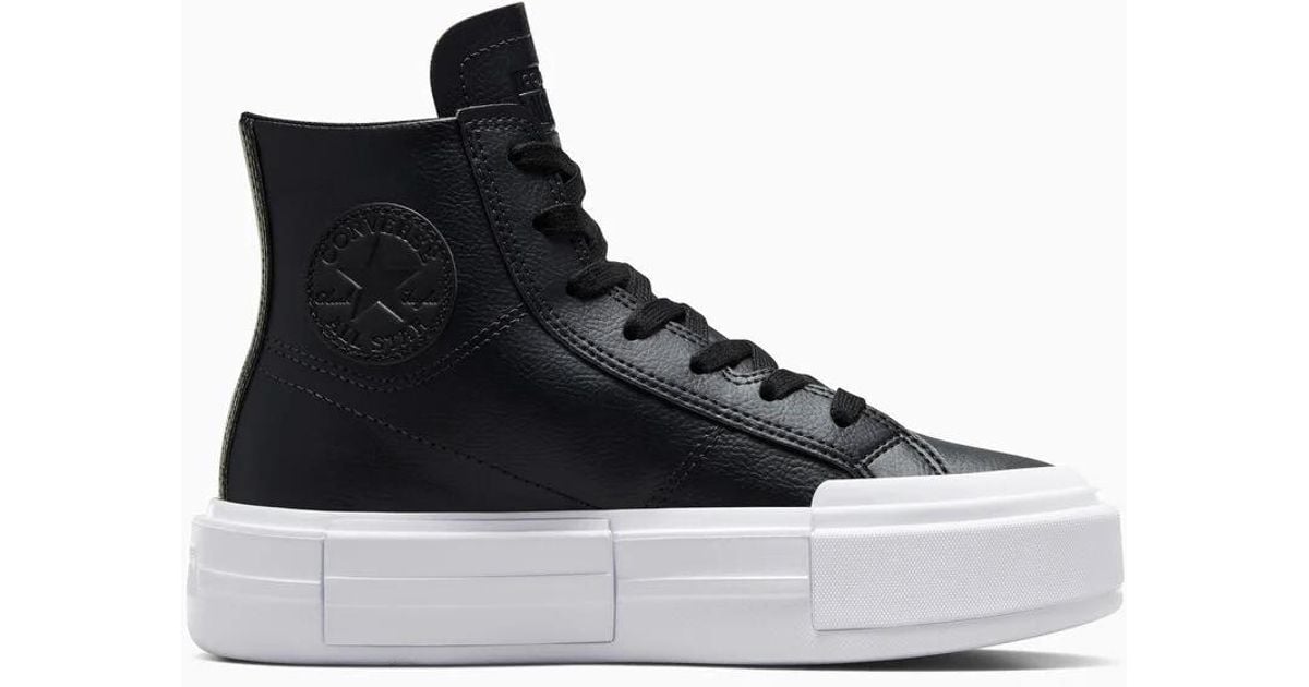 Converse Chuck Taylor All Star Cruise Leather in Black Lyst UK