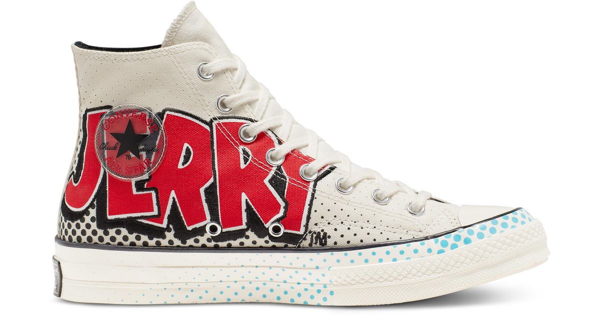 tom and jerry low top converse