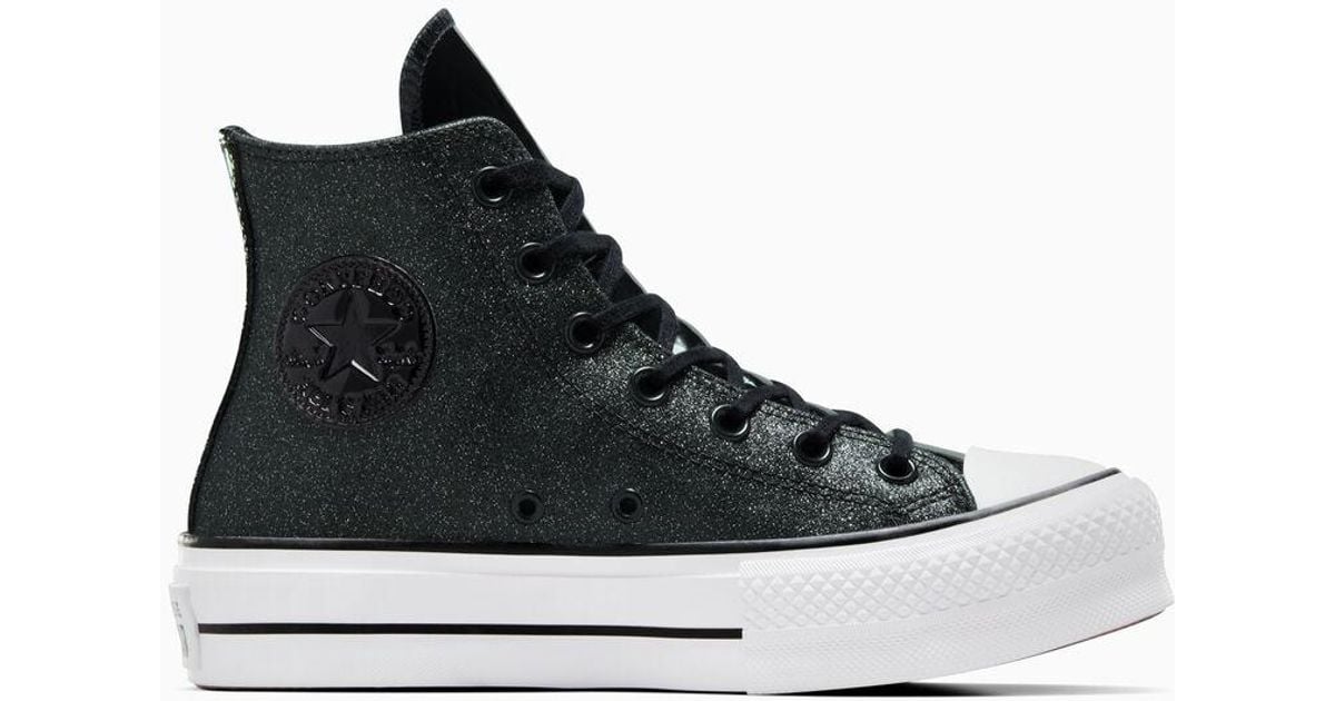 Converse Chuck Taylor All Star Lift Platform Sparkle Party in